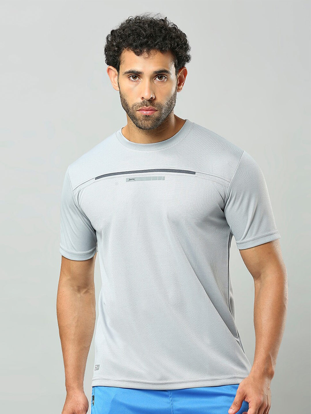 

Black Panther Round Neck Short Sleeves Casual T-shirt, Grey