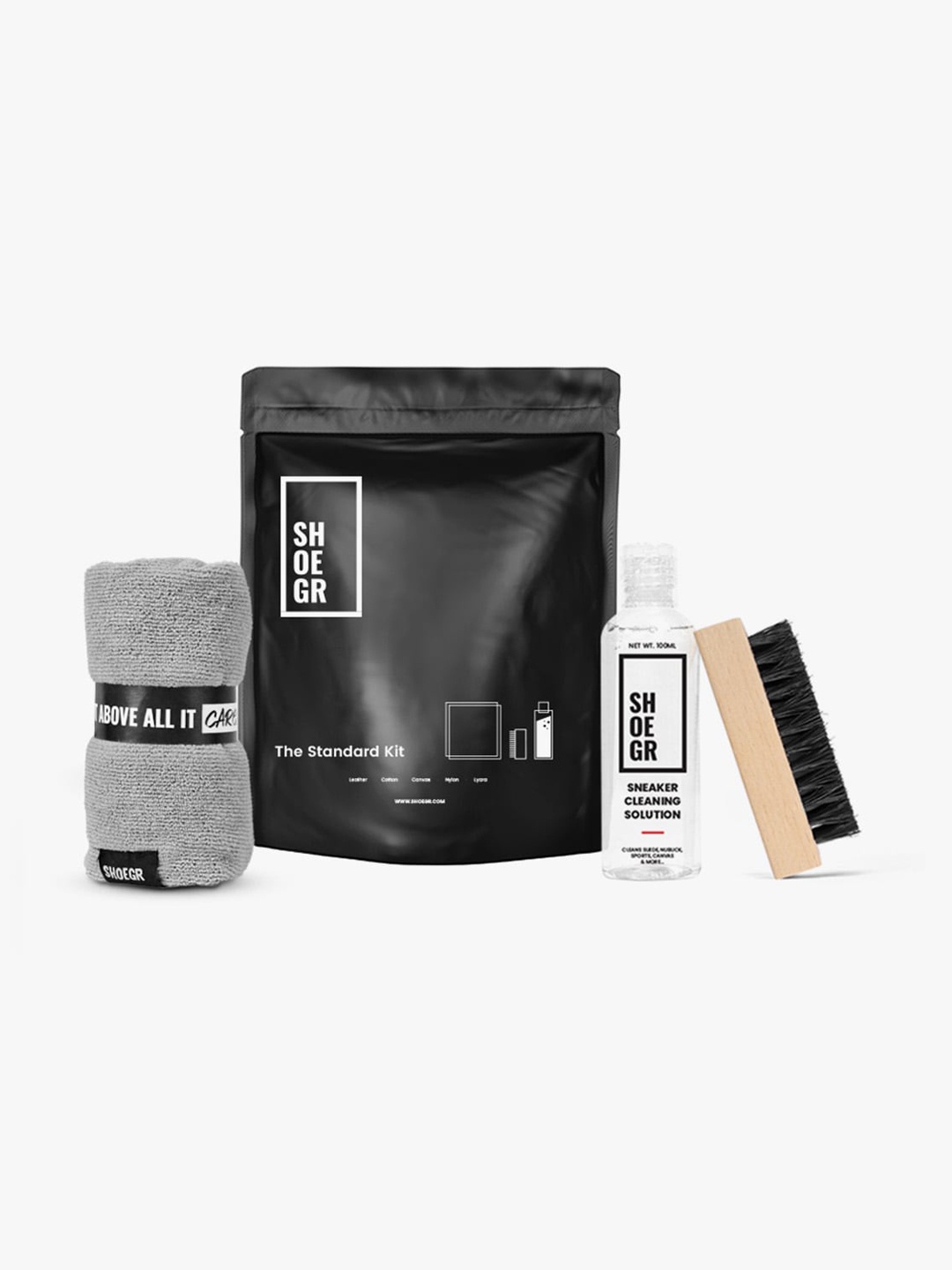 

Shoegr Standard Shoe Cleaning Kit, Black