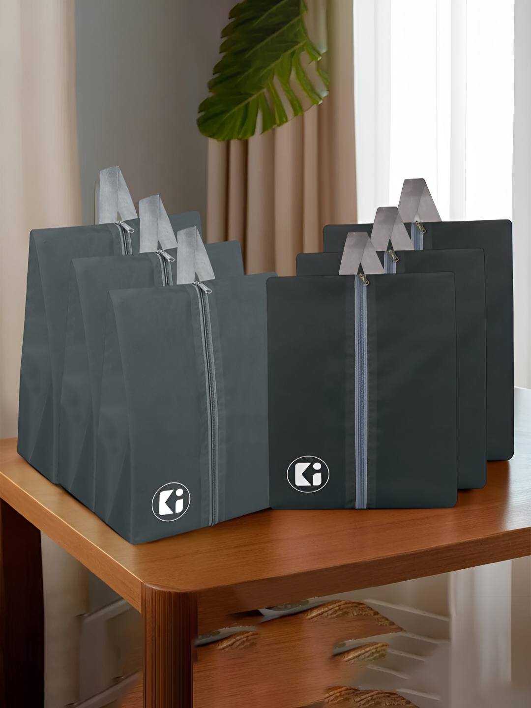 

Kuber Industries 6-Pcs Shoe Accessories, Grey
