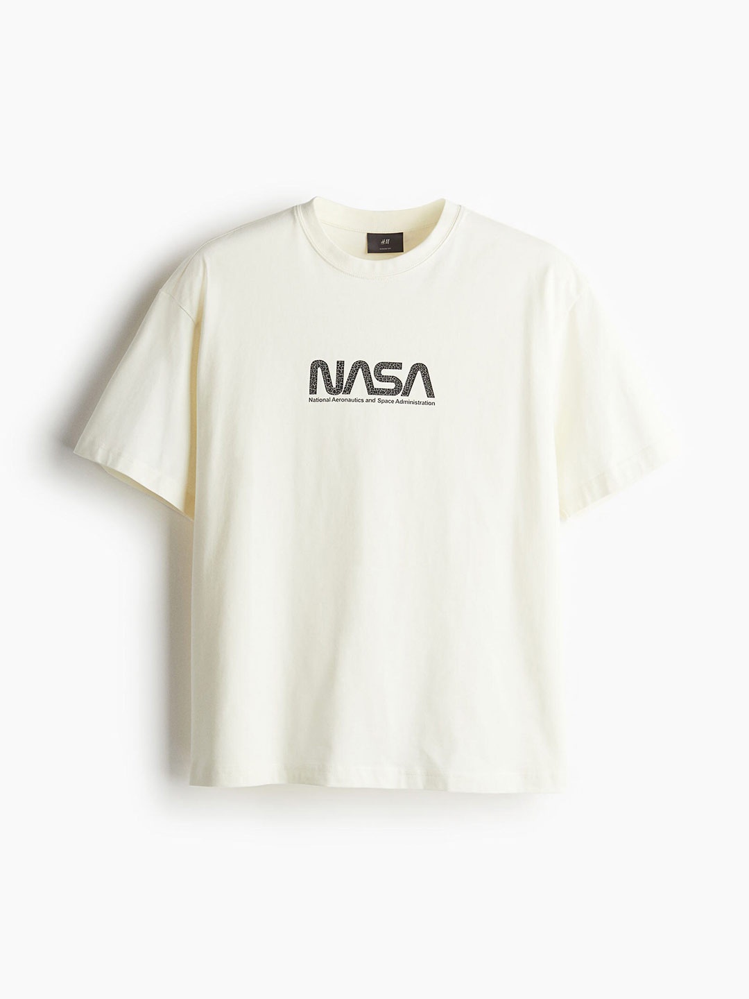 

H&M Men Loose Fit T-shirt, White