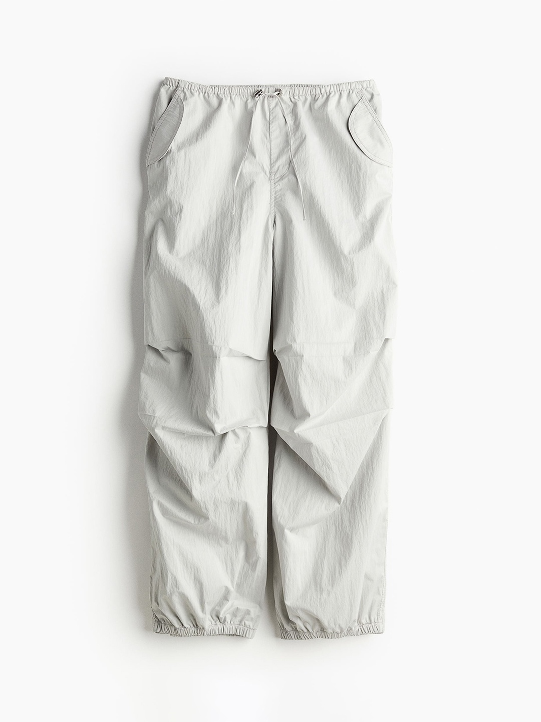 

H&M Women Parachute Trousers, Grey