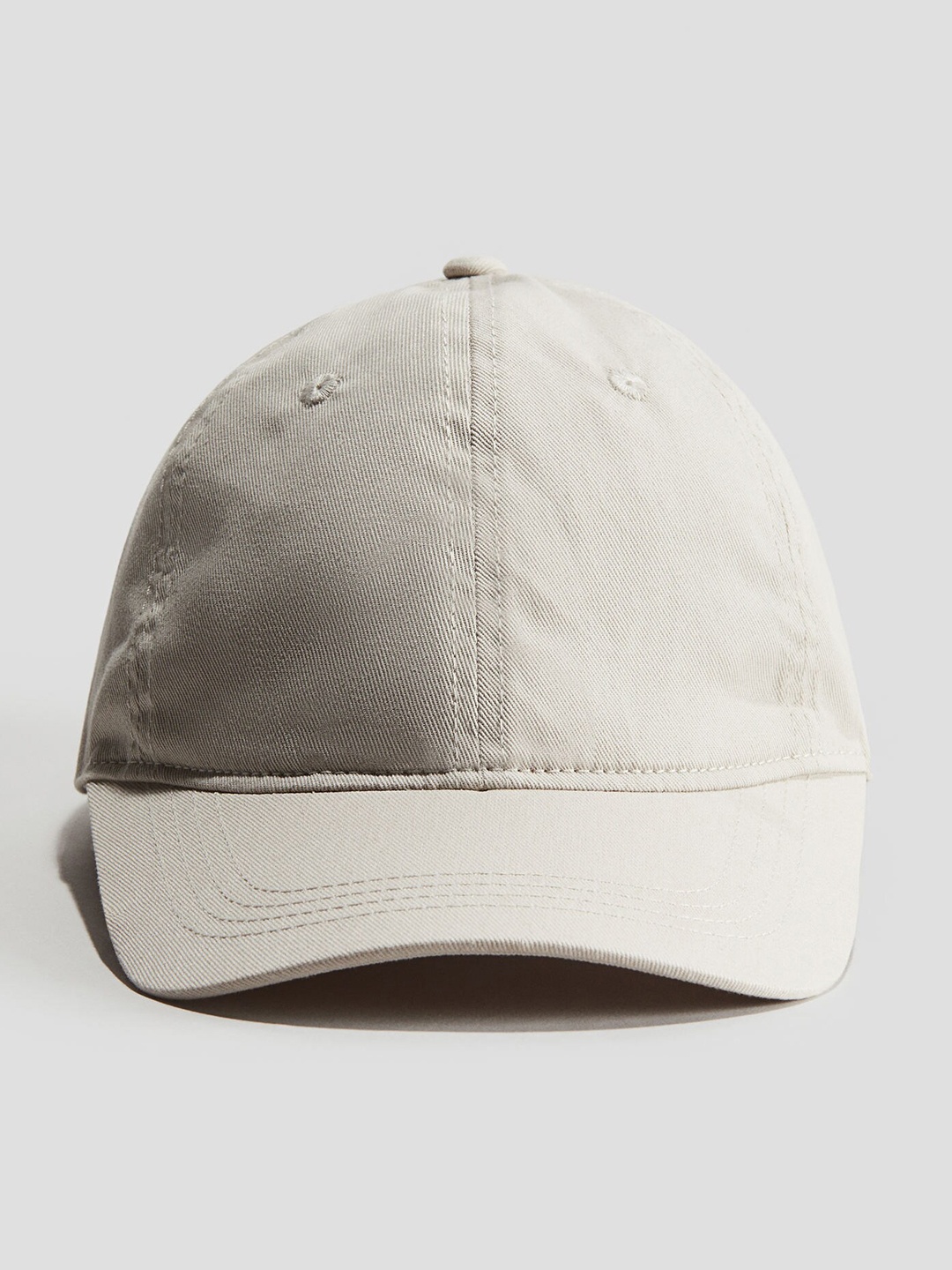 

H&M Girls Cotton Twill Cap, Beige