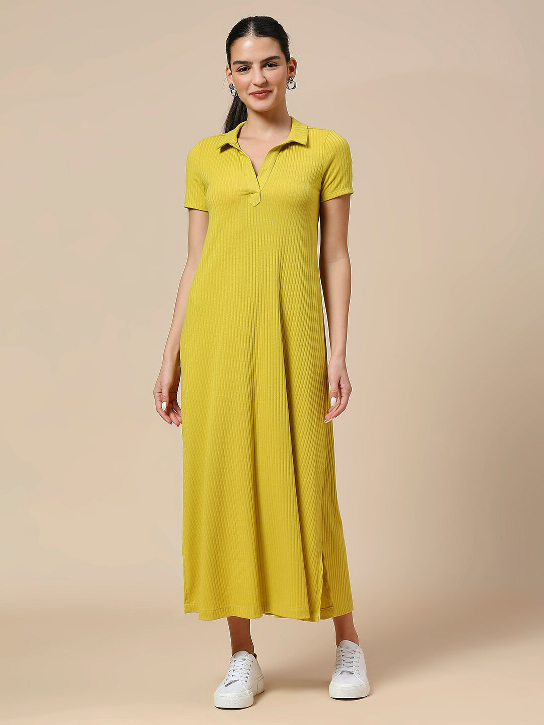 

Chemistry T-shirt Maxi Dress, Lime green