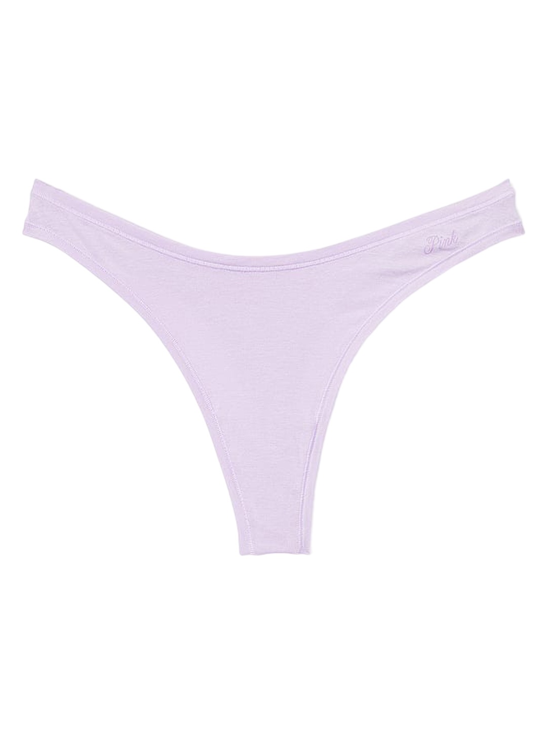 

Victoria's Secret PINK Cotton Thong Briefs, Purple