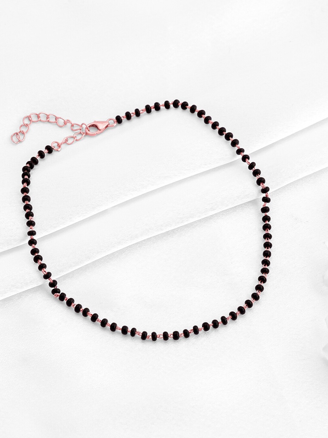 

GIVA 925 Sterling Silver Rose Gold-Plated Anklet