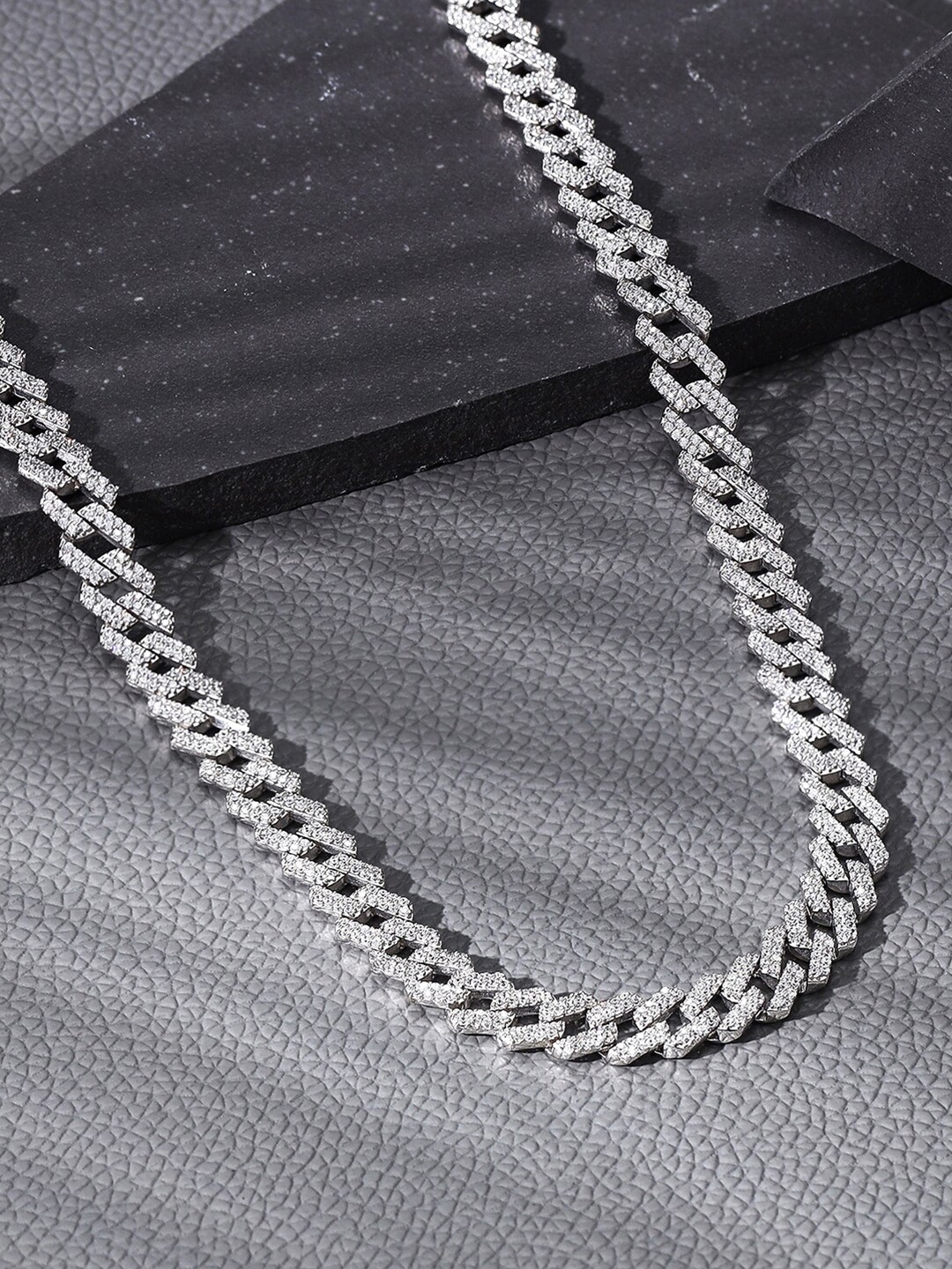 

GIVA Men 925 Silver Rhodium-Plated Chain