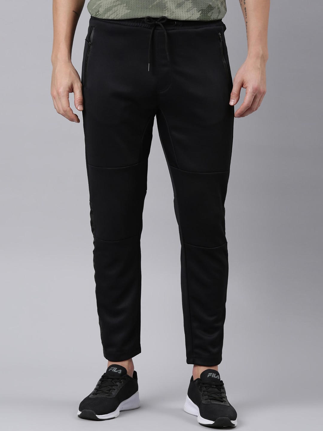 

Proline Men Mid-Rise Track Pants, Black