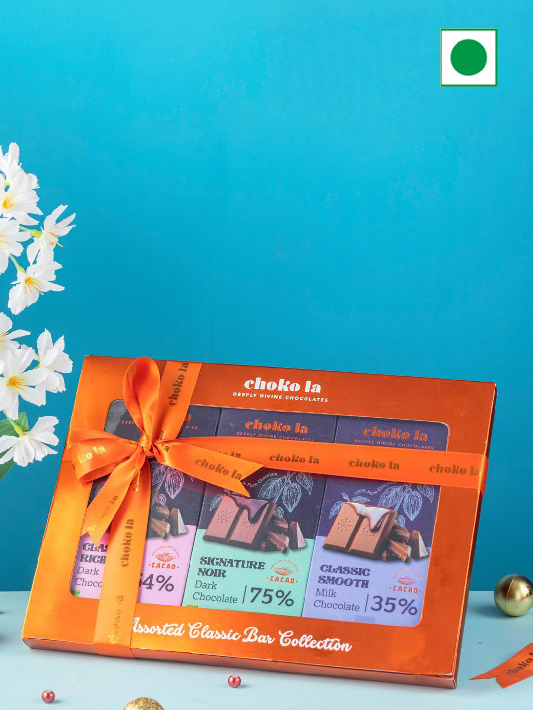 

choko la Mothers Day Assorted Chocolate Bar Collection 3 Bar - 240 gm, Brown
