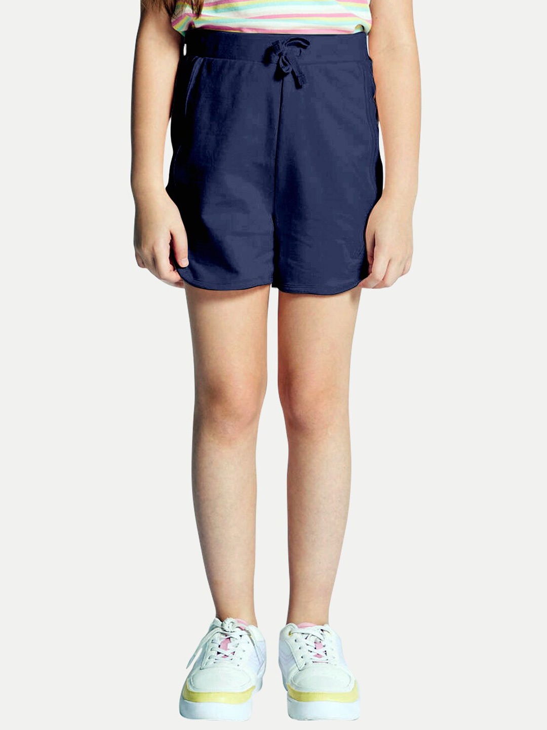 

BAESD Girls Mid-Rise Shorts, Blue