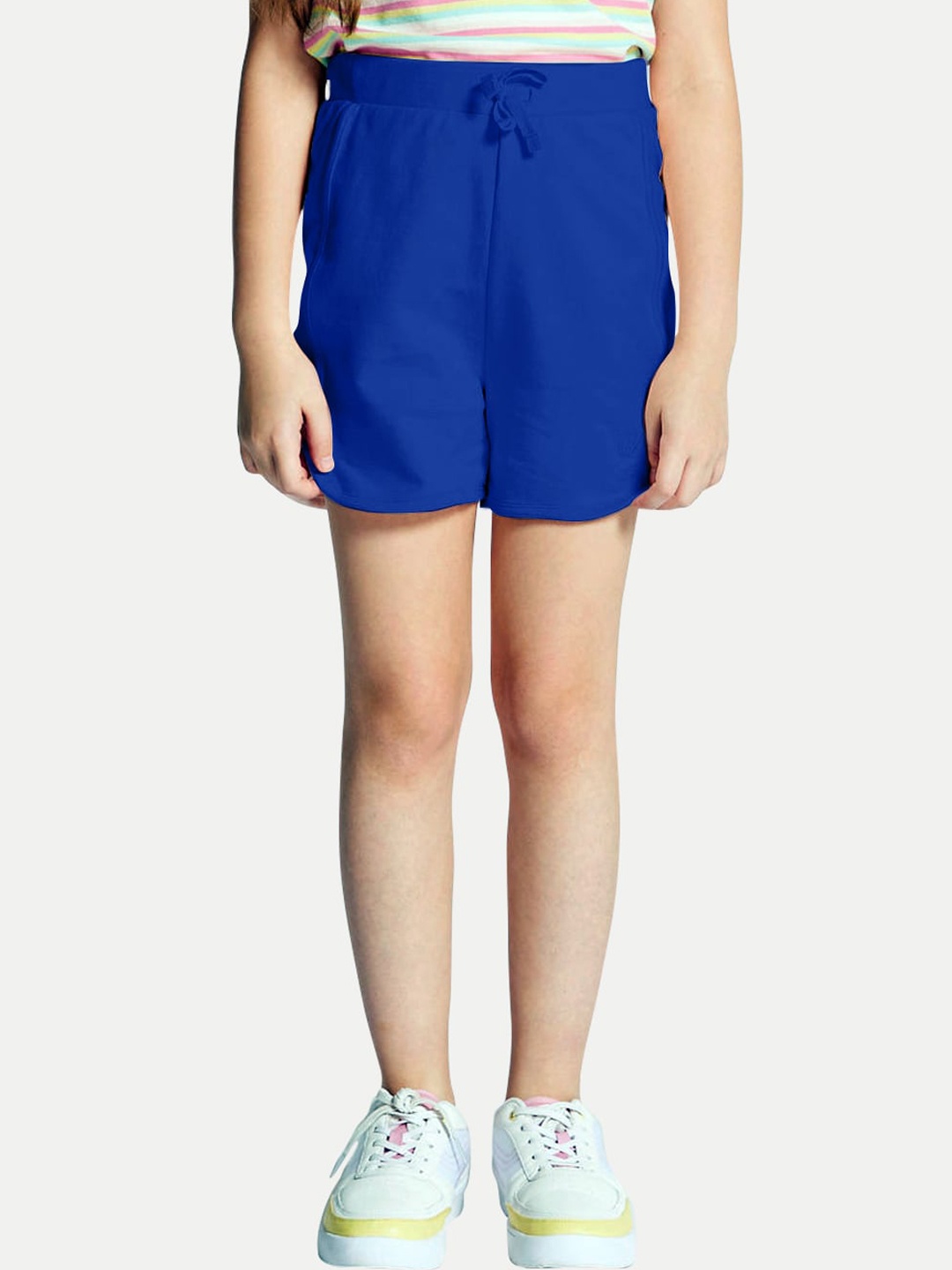 

BAESD Girls Mid-Rise Shorts, Blue