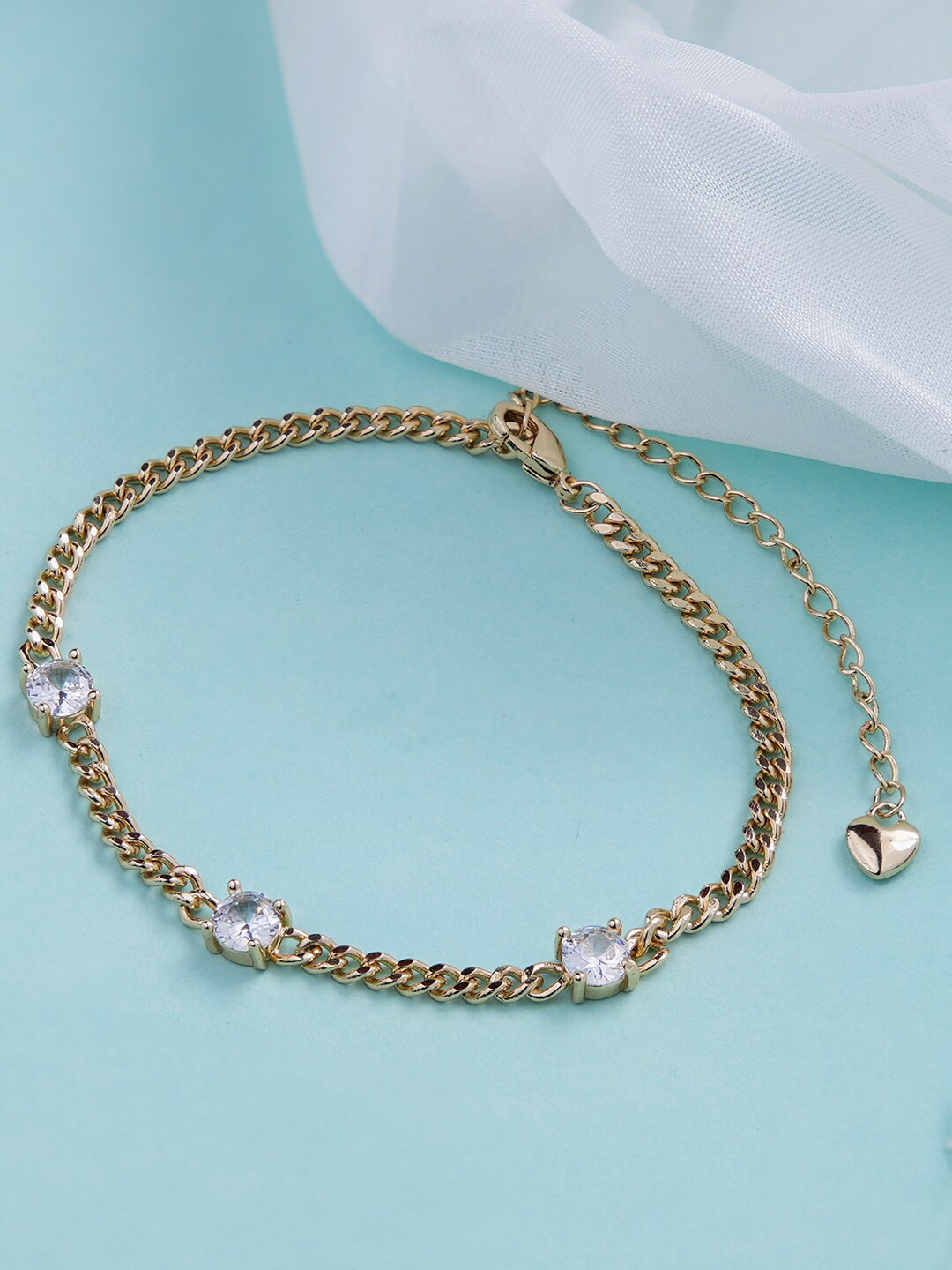 

SWASHAA 18K Gold-Plated Link Bracelet
