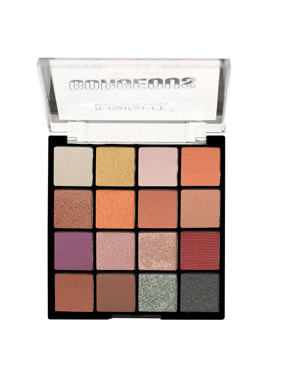 

Insight Cosmetics Gorgeous High-Pigment 16 Eyeshadow Palette - Retro Vibes, Multi