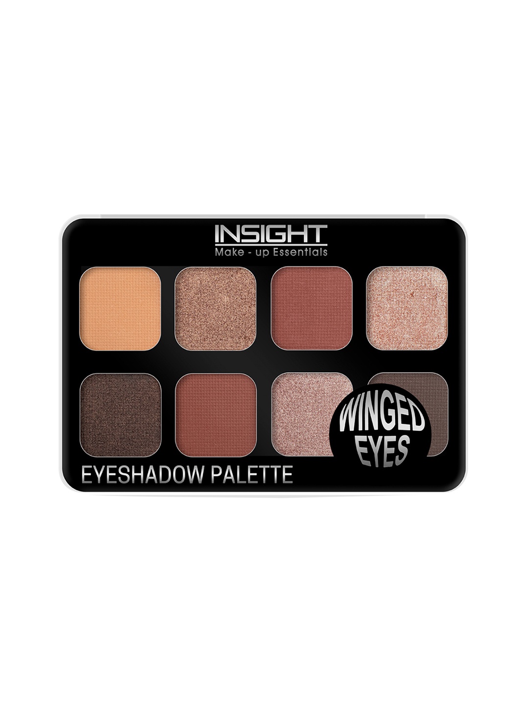 

Insight Cosmetics Winged Eyes Highly-Pigmented Eyeshadow Palette - Elegant, Nude