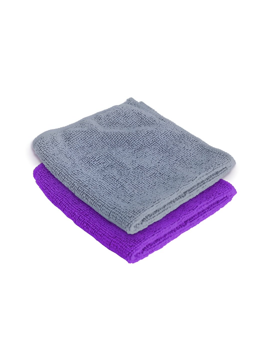 

UMAI Grey & Purple 2 Pieces 400 GSM Bath Towels