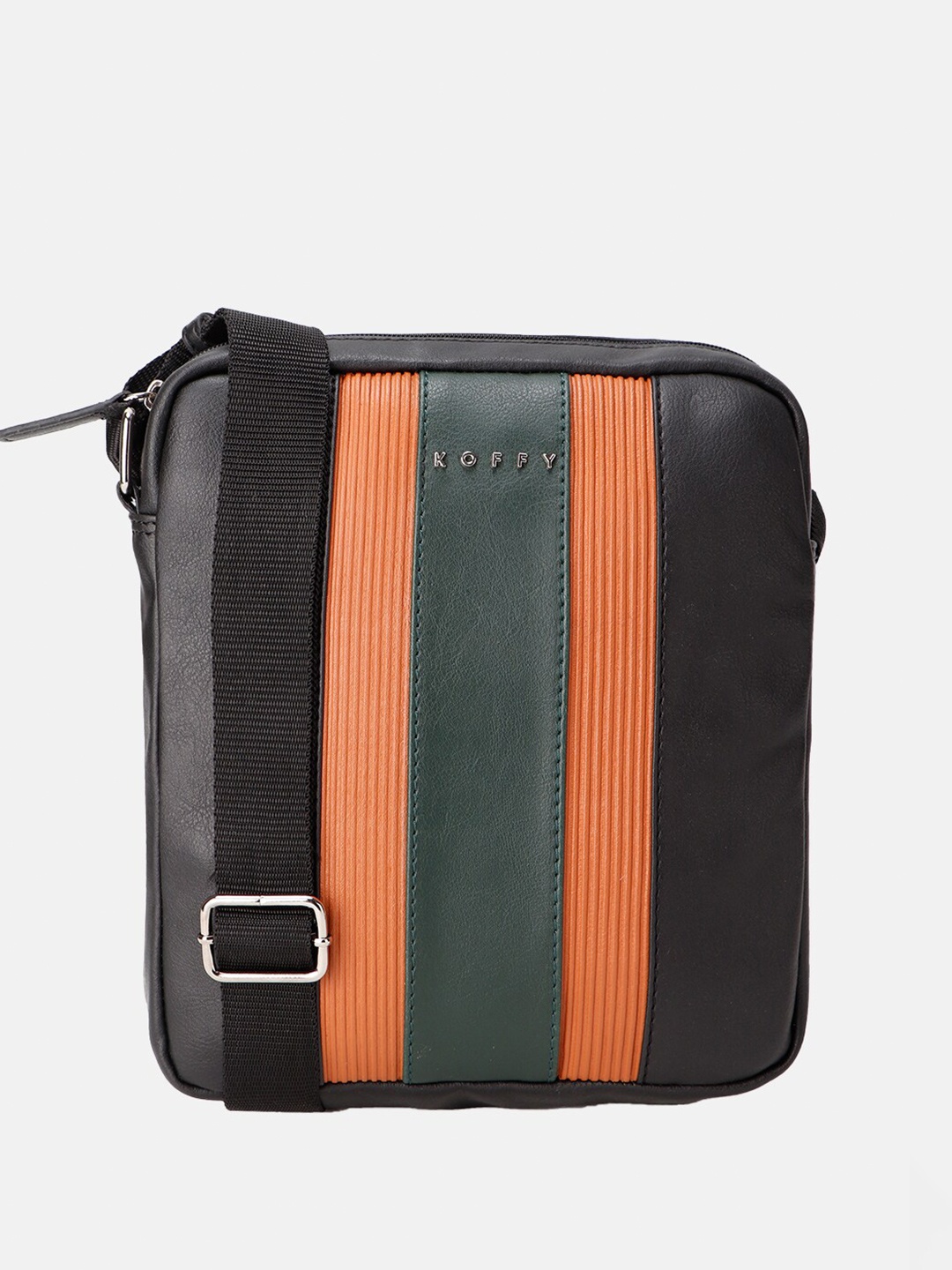 

KOFFY Men Messenger Bag, Black