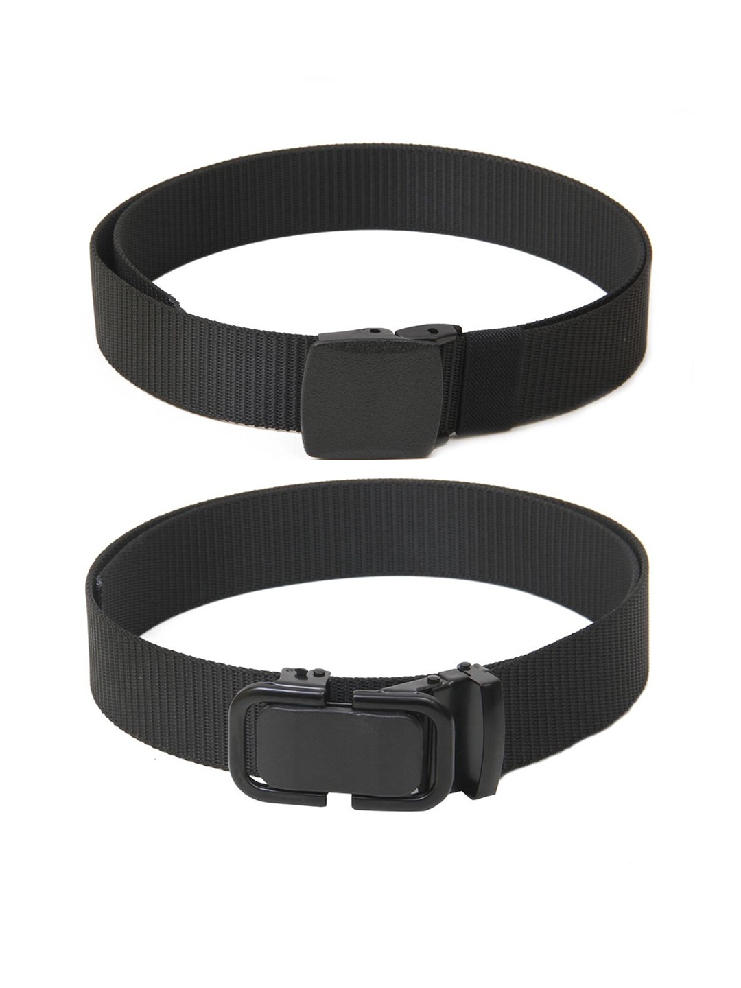 

Calvadoss Women Canvas Textured Belt, Black