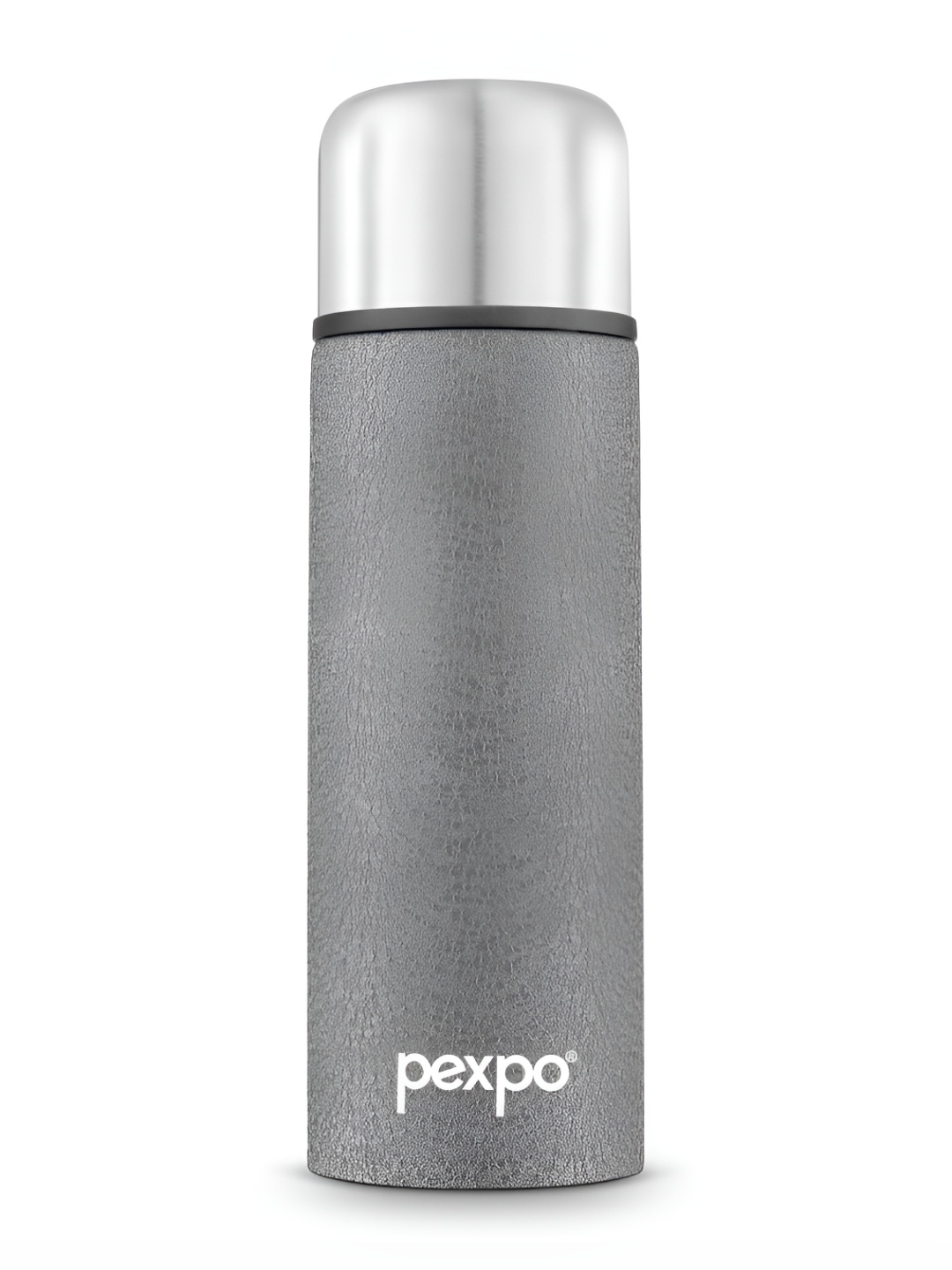 

Pexpo Flippro Double wall Thermosteel 750ml Hot & Cold flask Grey Insulated Bottle