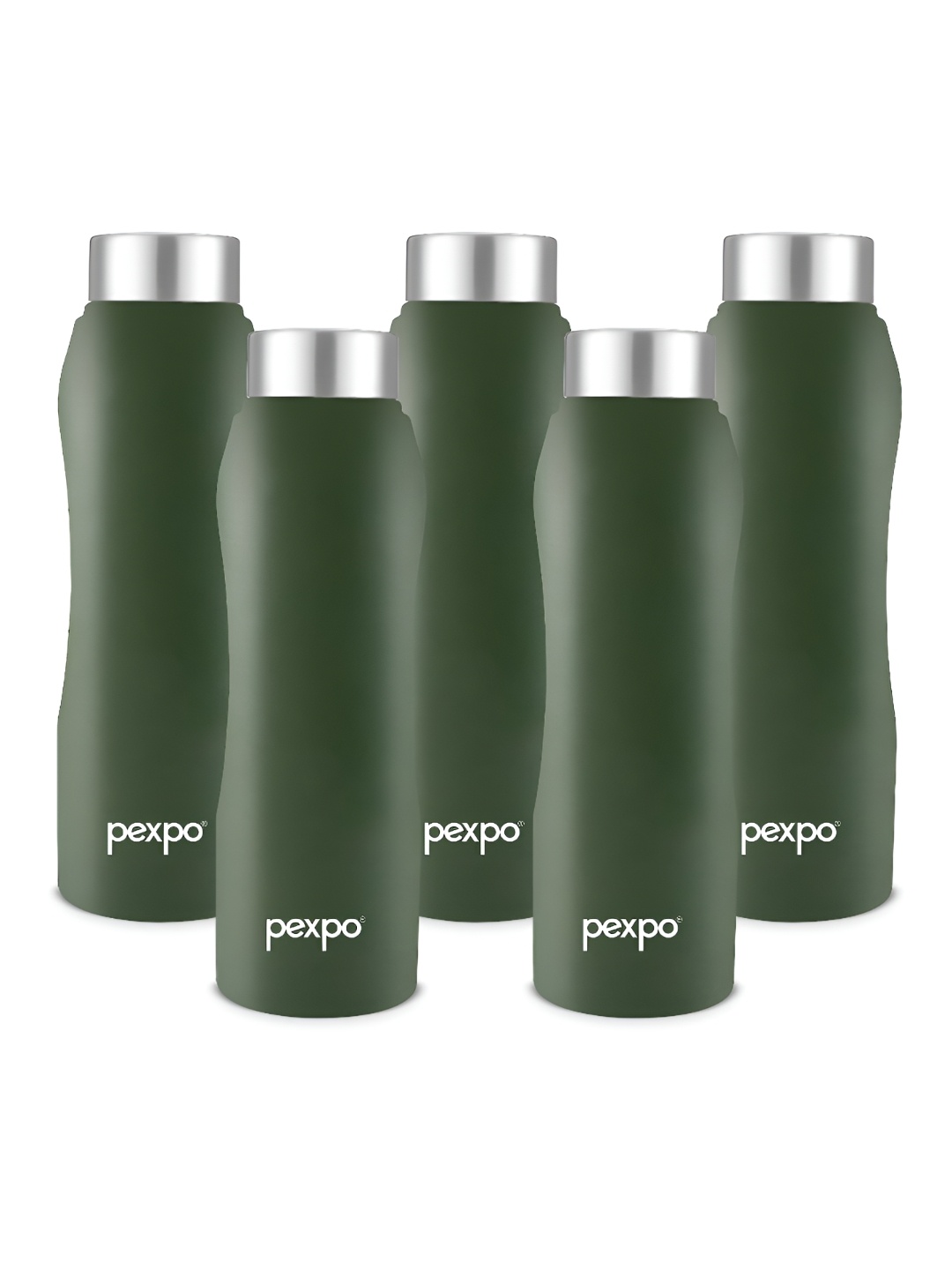 

Pexpo BISTRO 5pc Fridge Water Bottle 1L Single wall Green Stainless Steel