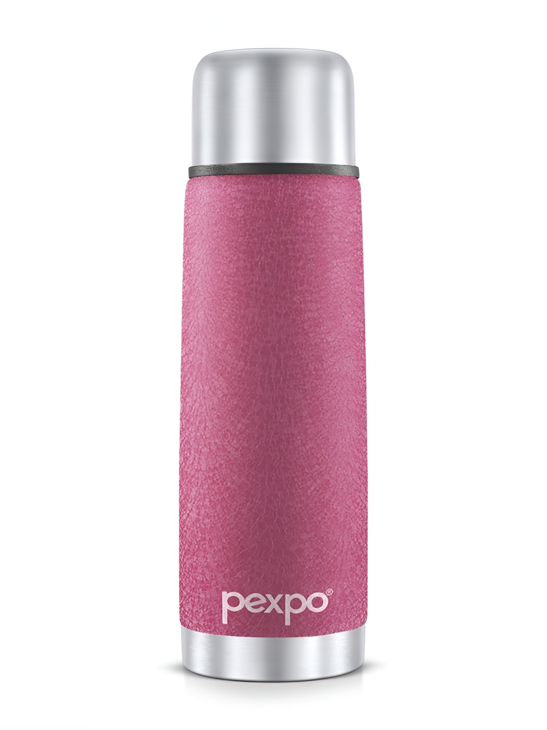 

Pexpo Flexo Pink Double wall Thermosteel Hot & Cold Flask Insulated Bottle 350ml