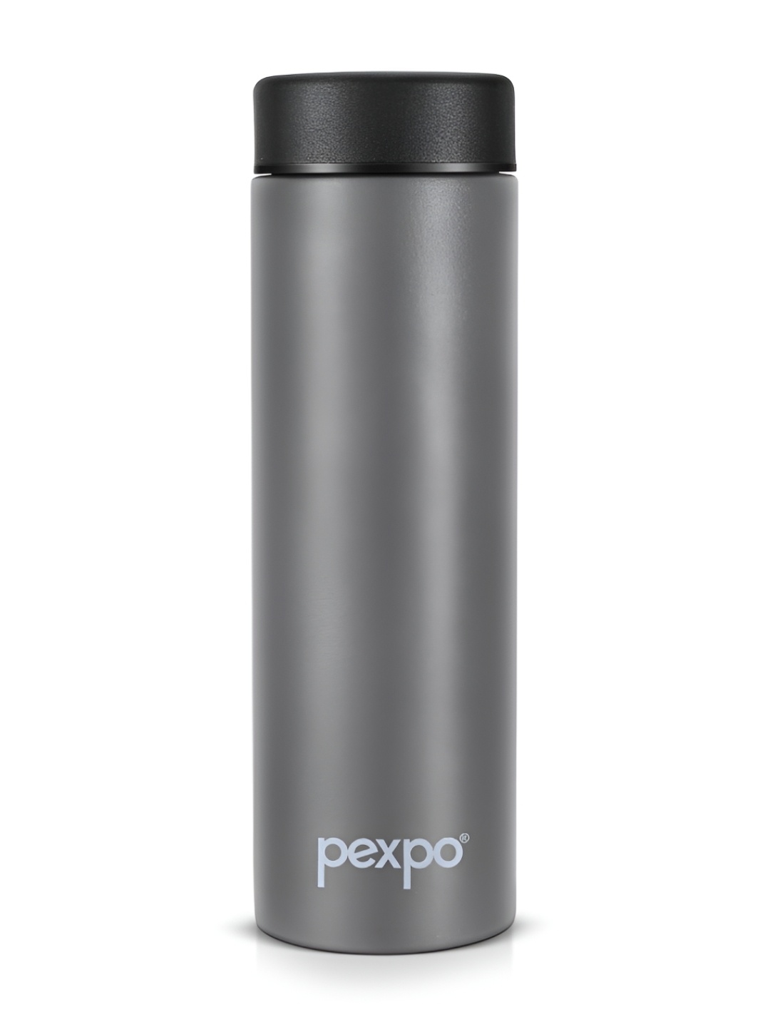 

Pexpo Titanium ISI Certified Thermosteel 500ml Hot & Cold Grey Insulated Bottle