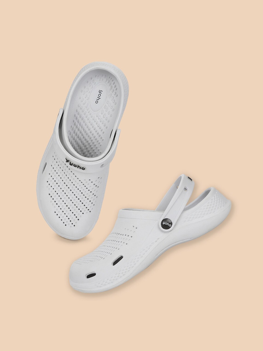 

Yoho Men Classic Clogs, Grey