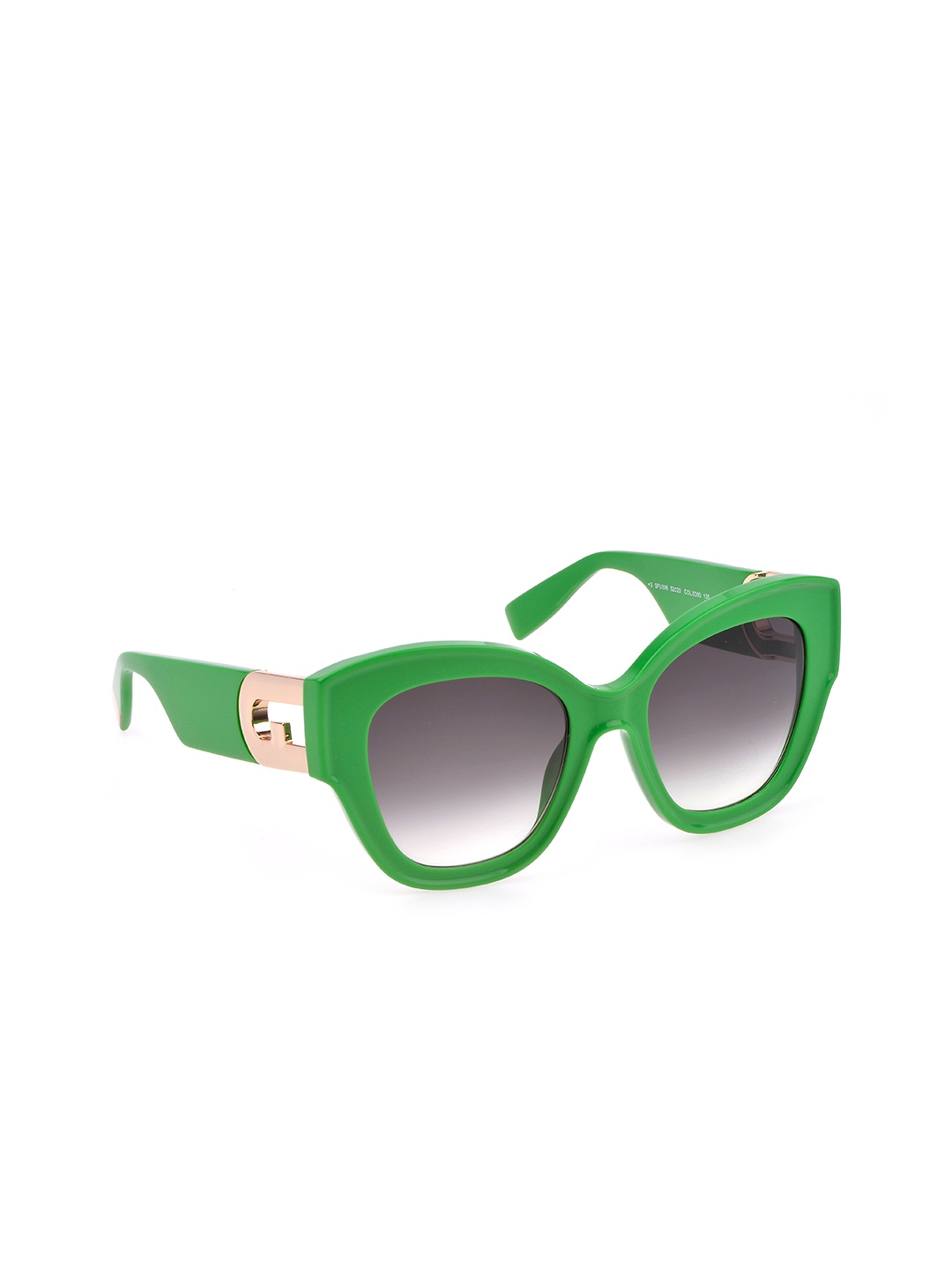 

Furla Women Cateye Sunglasses with UV Protected Lens SFU59652D80SG, Grey
