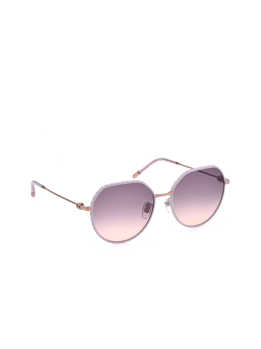 

Furla Women Oval Sunglasses with UV Protected Lens SFU62757E59SG, Purple