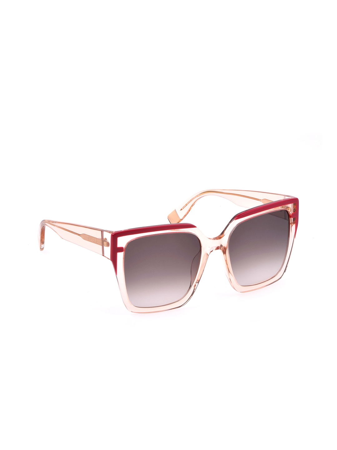 

Furla Women Square Sunglasses with UV Protected Lens SFU695559TUSG, Grey