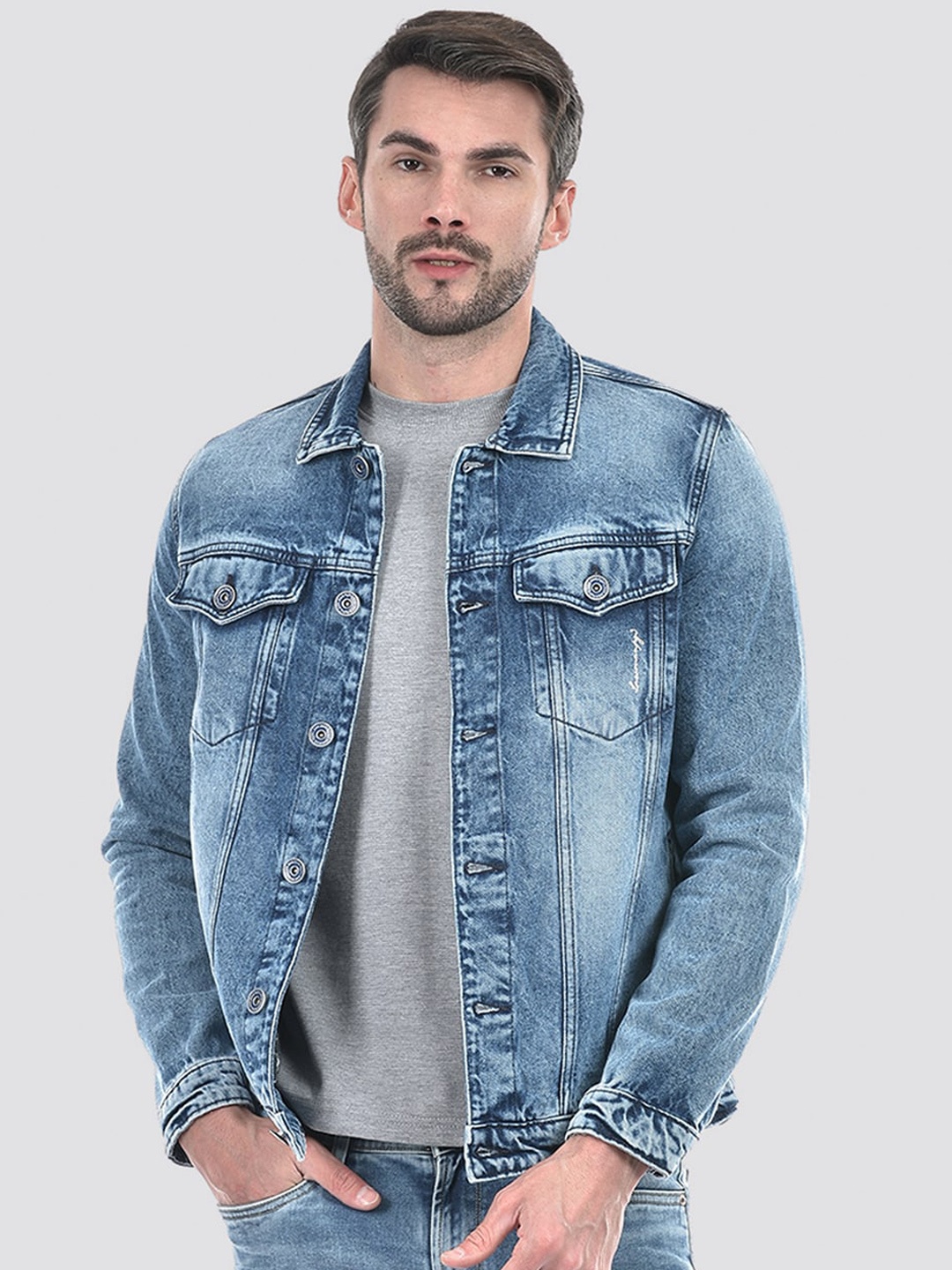 

Lawman pg3 Washed Denim Jacket, Blue
