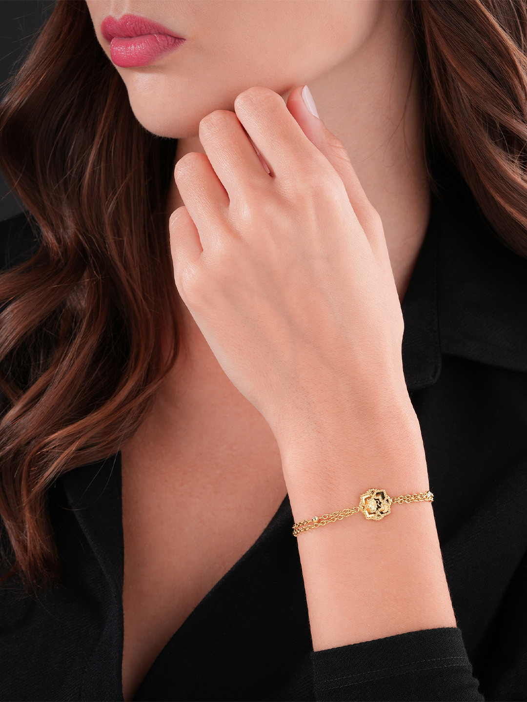 

Cerruti 1881 Women Wraparound Bracelet, Gold