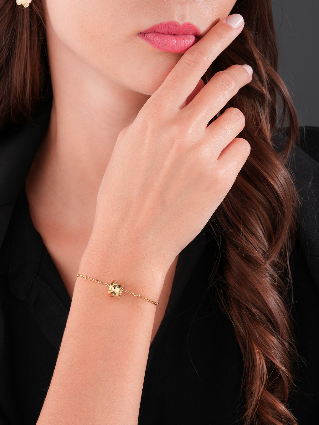 

Cerruti 1881 Women Wraparound Bracelet, Gold