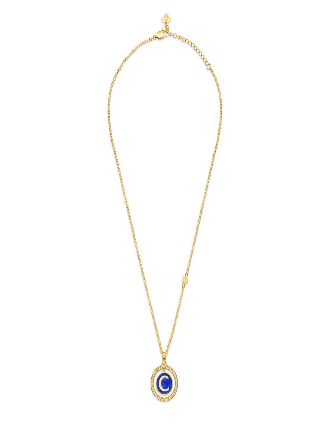 

Cerruti 1881 Stone-Studded Stainless Steel Necklace, Gold