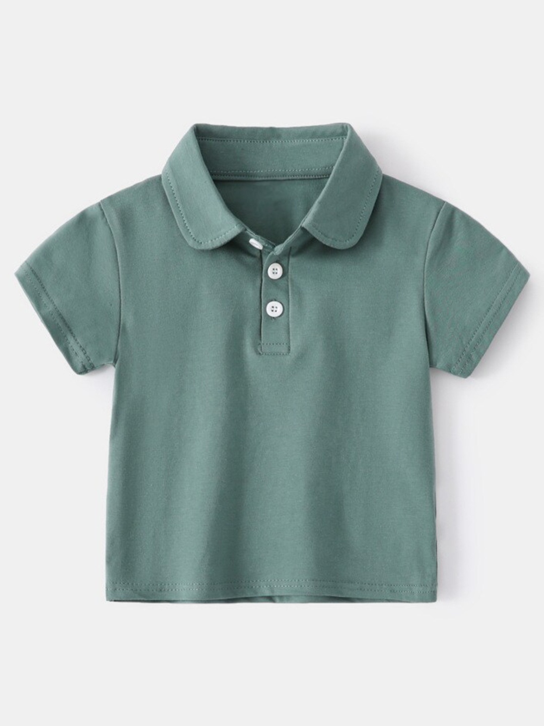 

StyleCast Boys Cotton Polo Collar T-shirt, Green