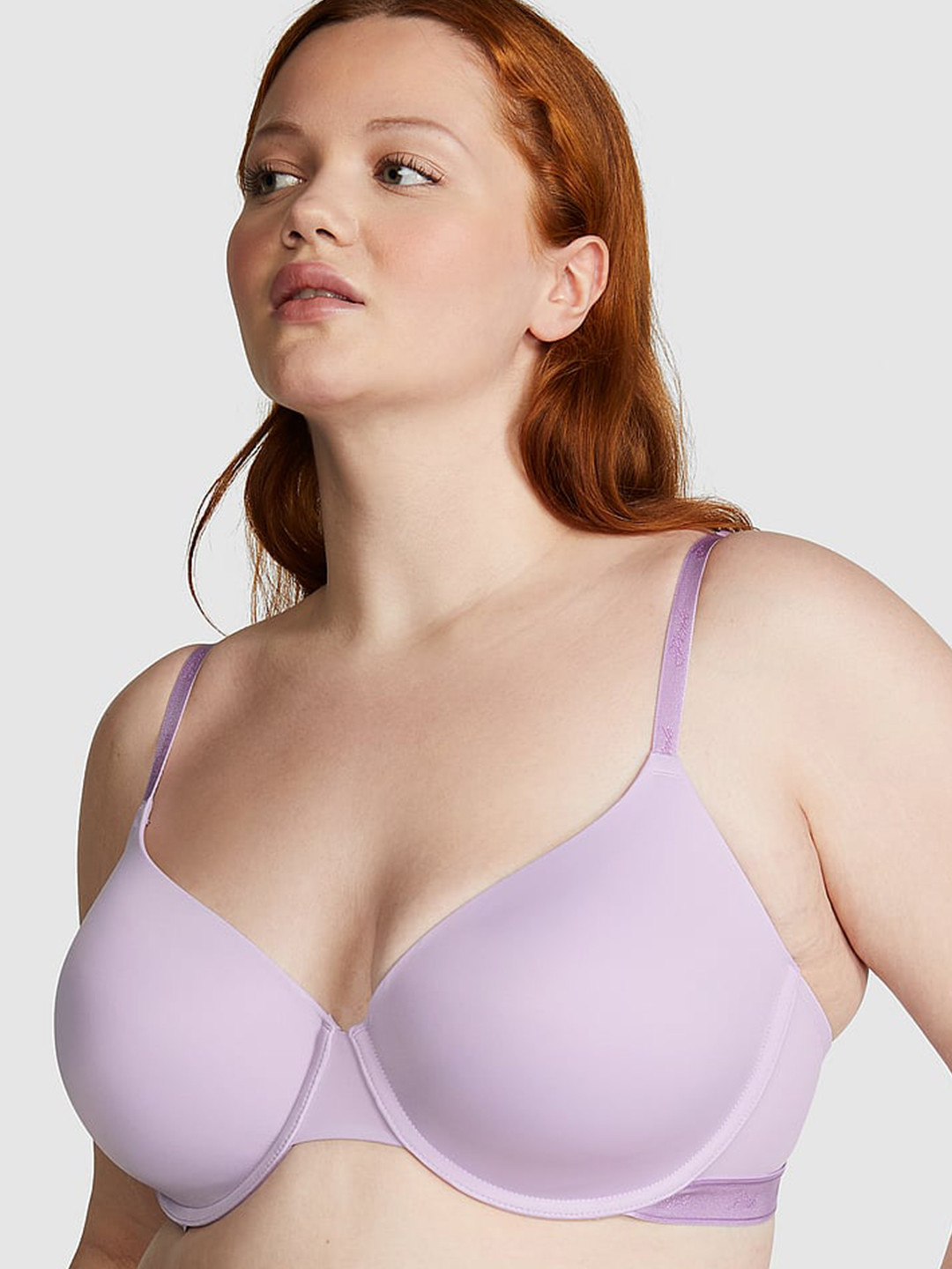 

Victoria's Secret PINK Wear Everywhere Lightly Lined T-Shirt Bra With All Day Comfort, Purple