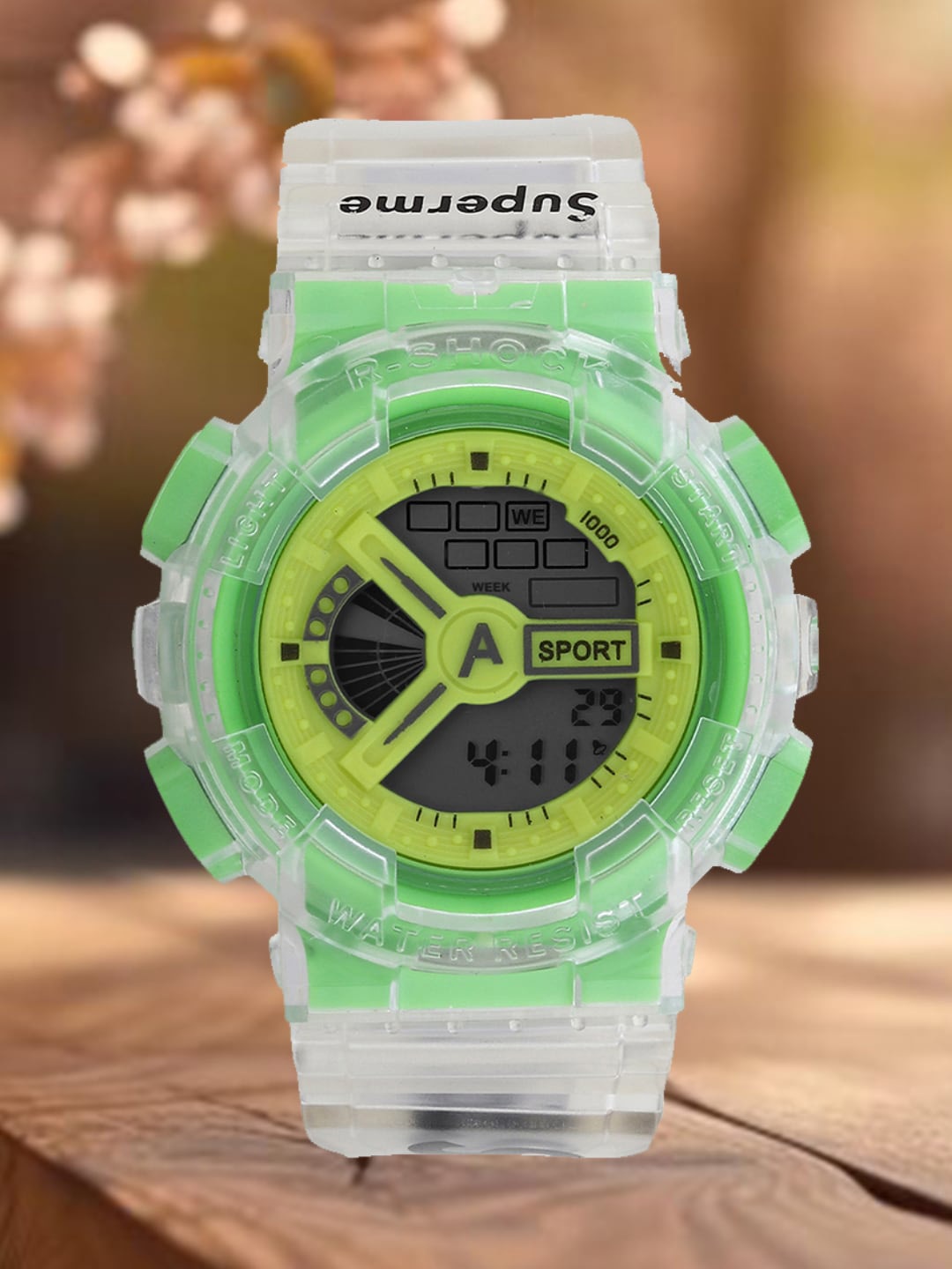 

Fantasy World Kids Dial & Straps Digital Multi Function Watch FW24-Sport-008-GR, Green