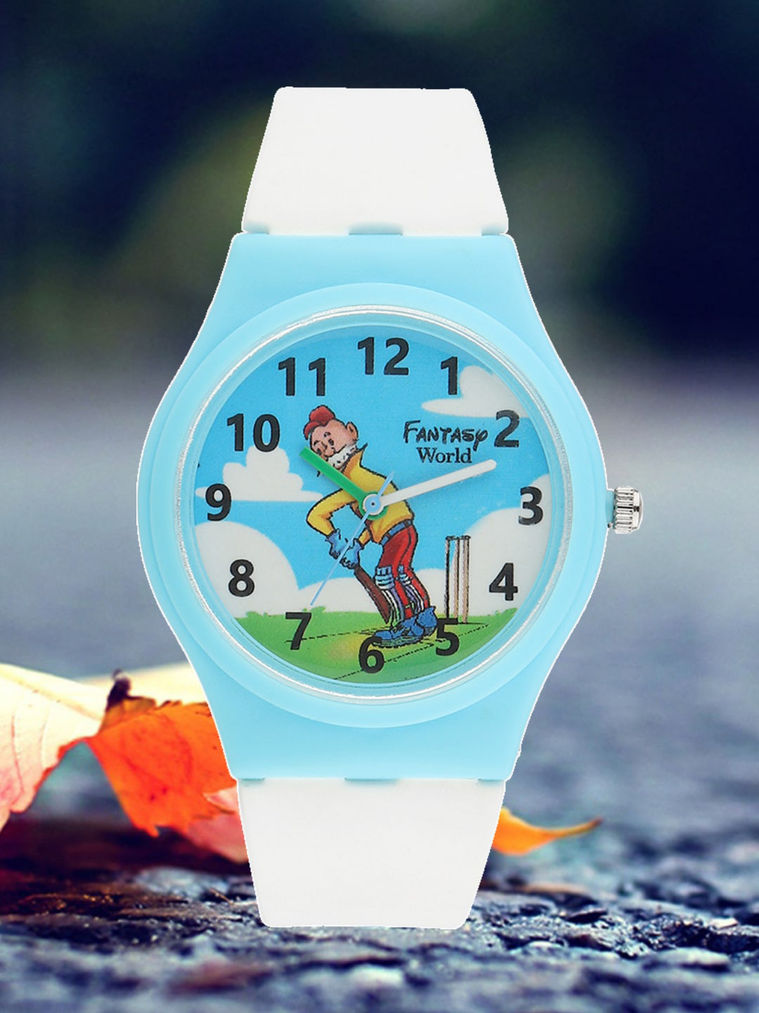

Fantasy World Kids Printed Dial & Straps Analogue Watch FW24-011-S.BL-WH01, Blue