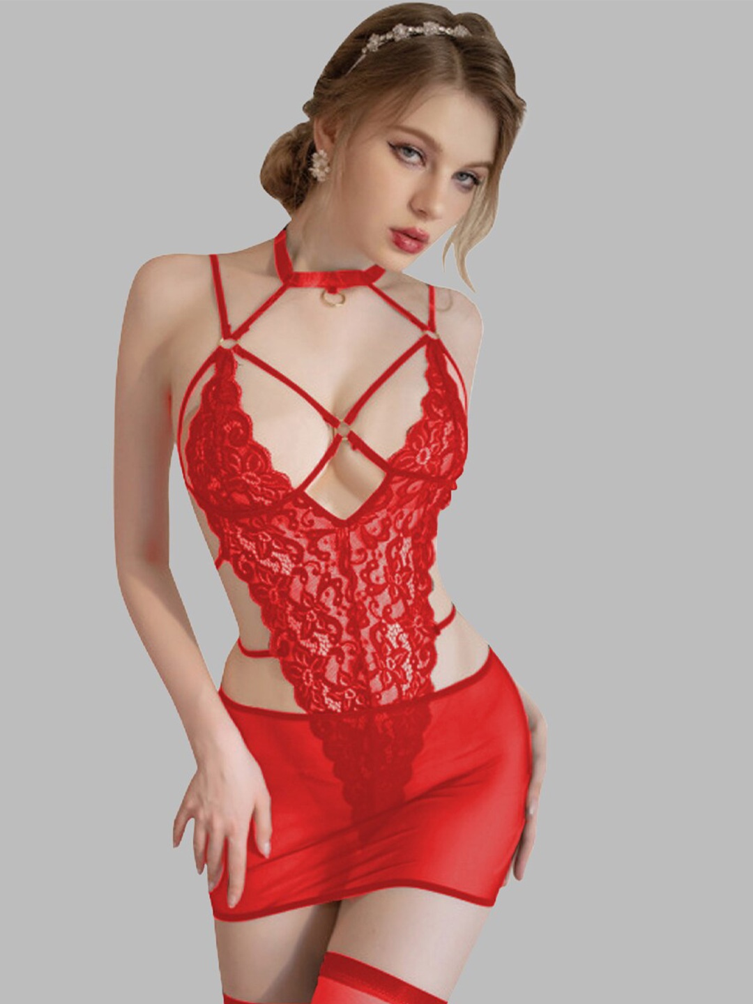 

Krelin Net Baby Doll, Red