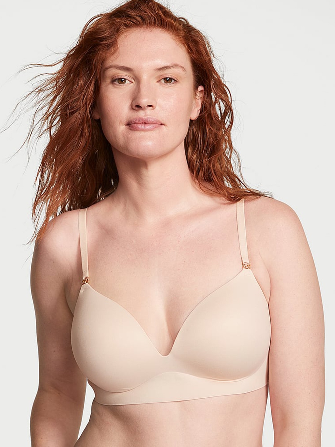 

Victoria's Secret Love Cloud Heavily Padded Push-Up Bra-All Day Comfort, Beige