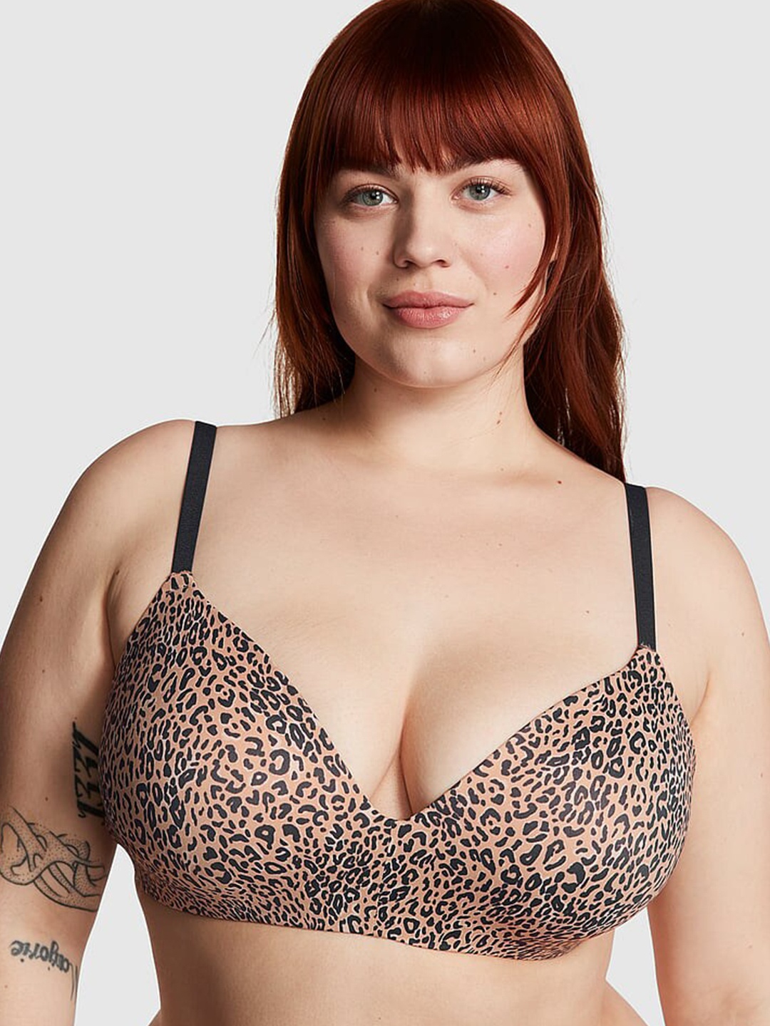 

Victoria's Secret PINK Wear Everywhere Wireless Push-Up Bra - All Day Comfort, Black