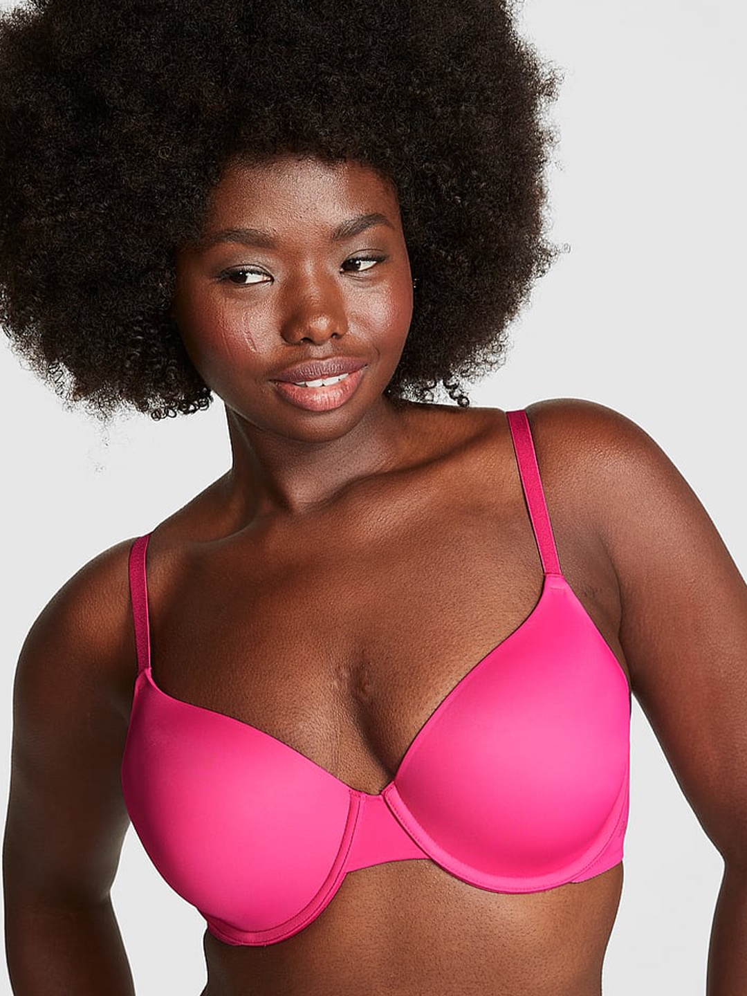 

Victoria's Secret PINK Wear Everywhere Lightly Lined Medium Coverage T-shirt Bra