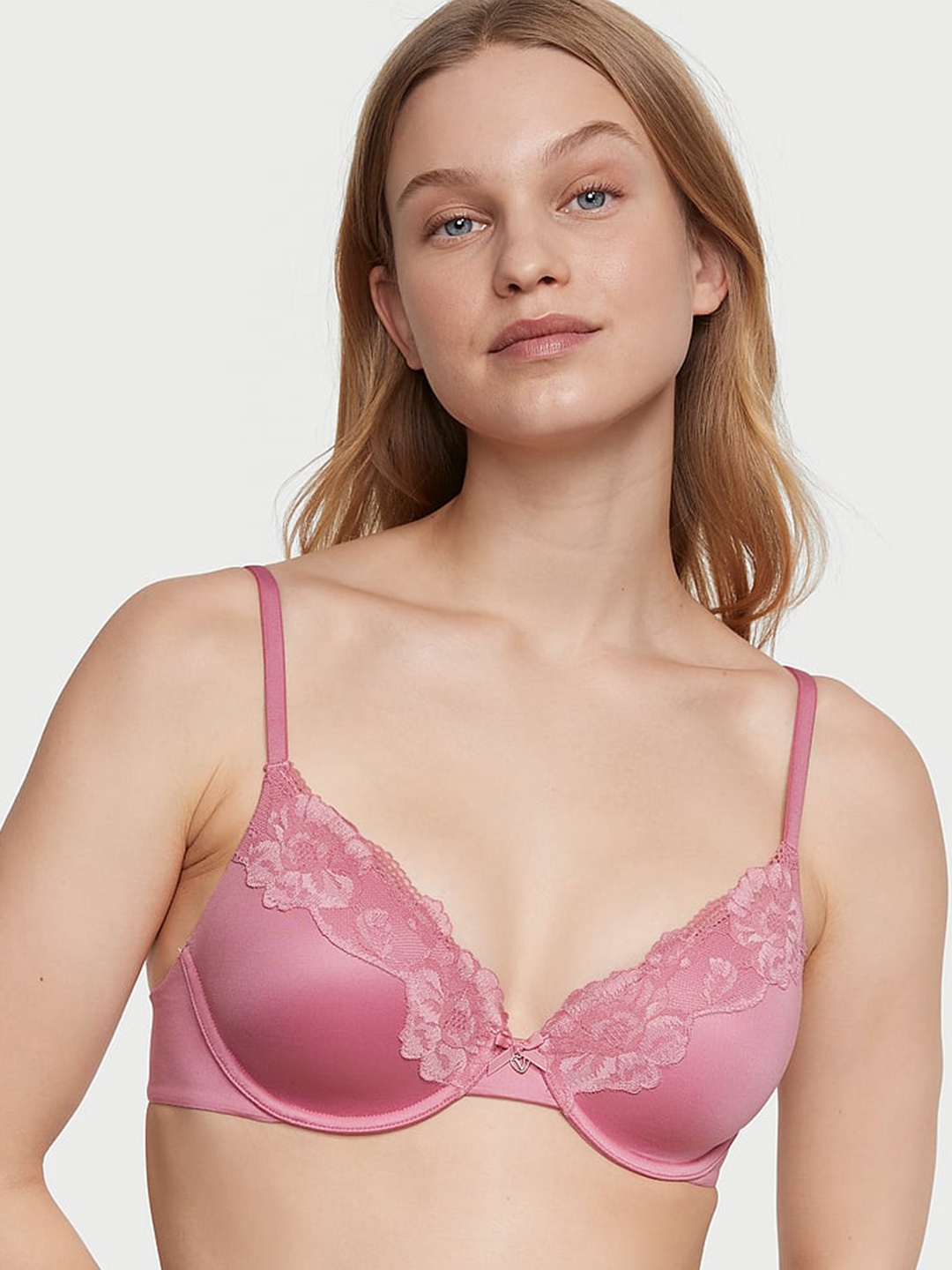 

Victoria's Secret Body by Victoria Lightly Padded Everyday Bra - All Day Comfort, Pink