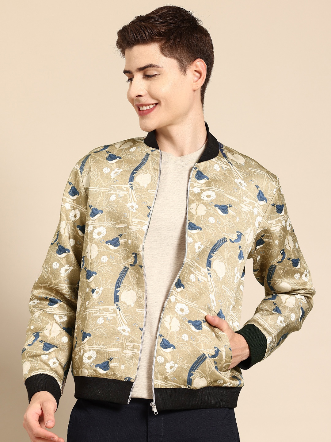 

Sayisha Floral Lightweight No Open Front Jacket, Multi