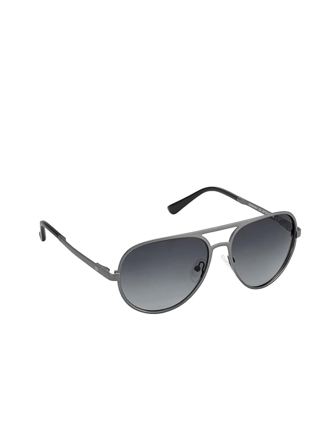 

GIO COLLECTION Unisex Aviator Sunglasses with UV Protected Lens GM6084C03, Grey