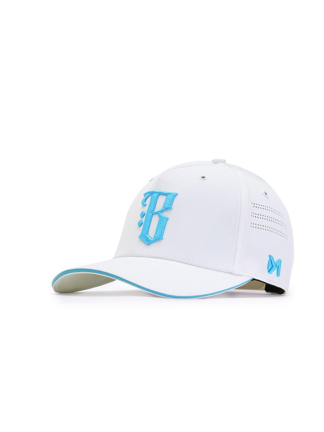 

LIT-AF Unisex Embroidered Baseball Cap, White