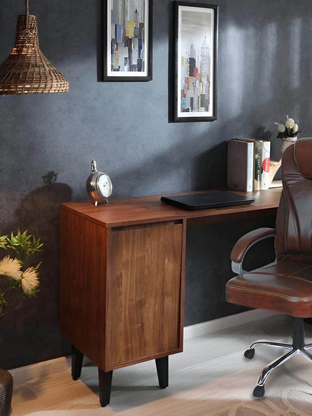 

CELLBELL Brown Franco C51 High Back Boss Chair