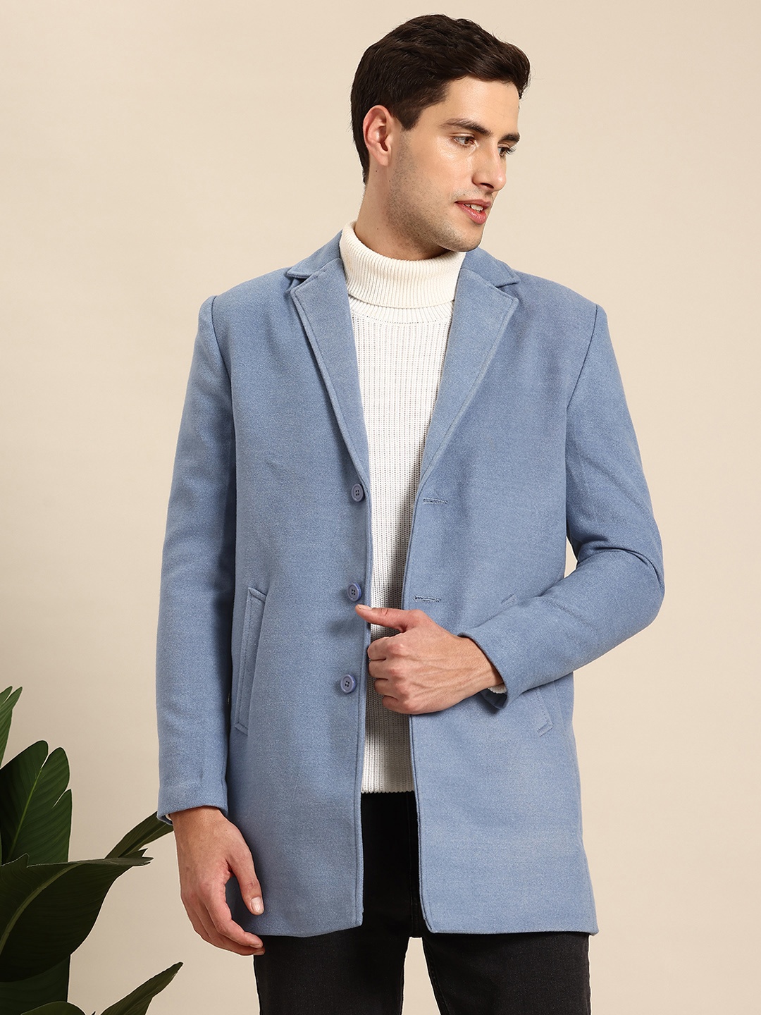 

Mast & Harbour Hip Length Coats, Blue