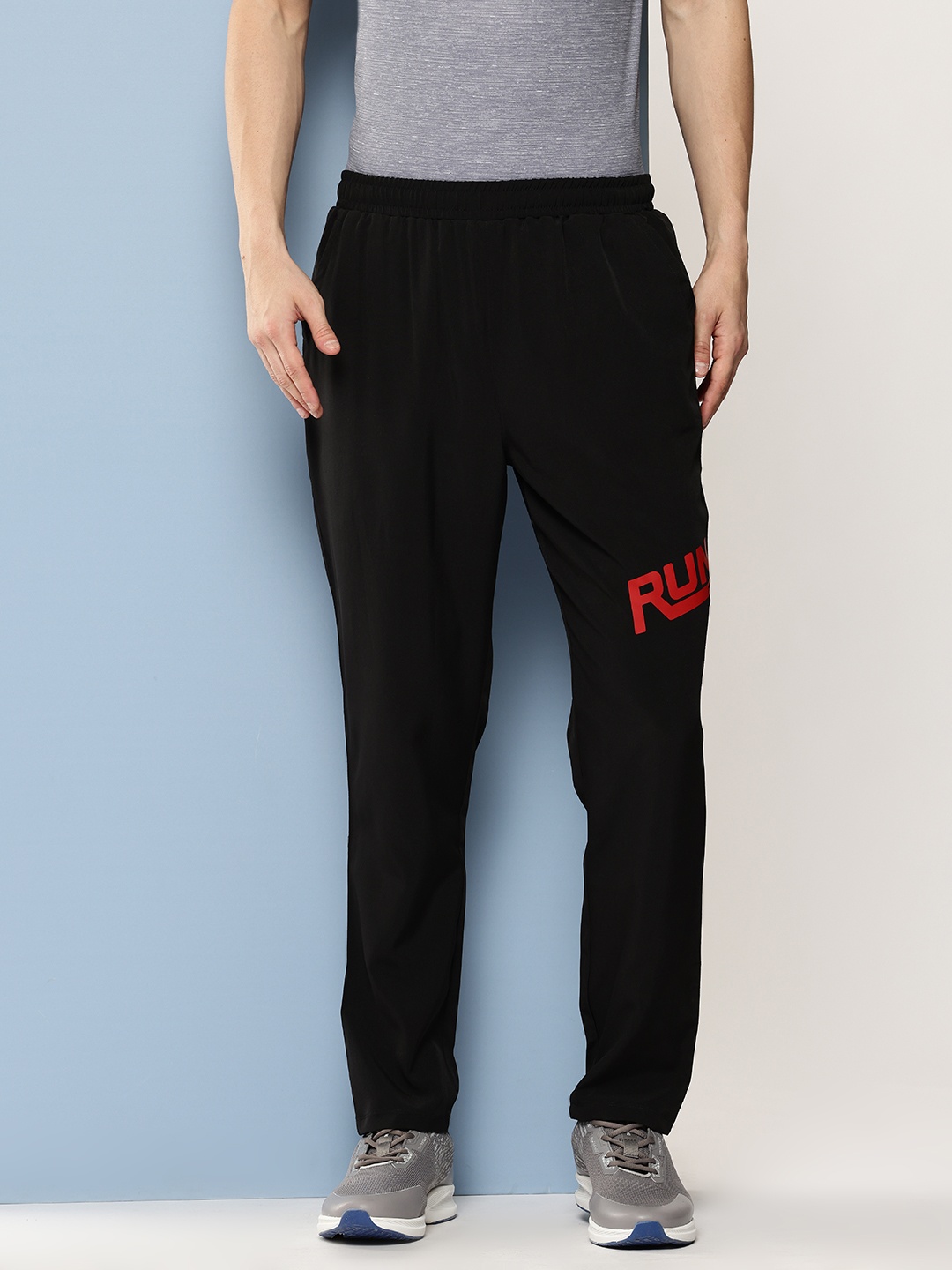 

Slazenger Men Running Track Pants, Black