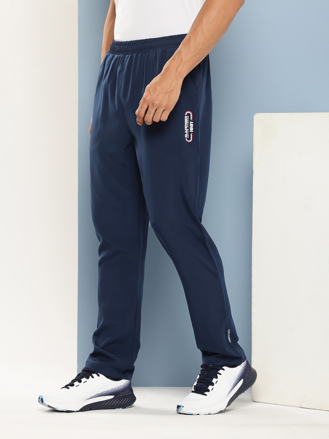 

Slazenger Men Regular Fit Ultra Dry Track Pants, Blue