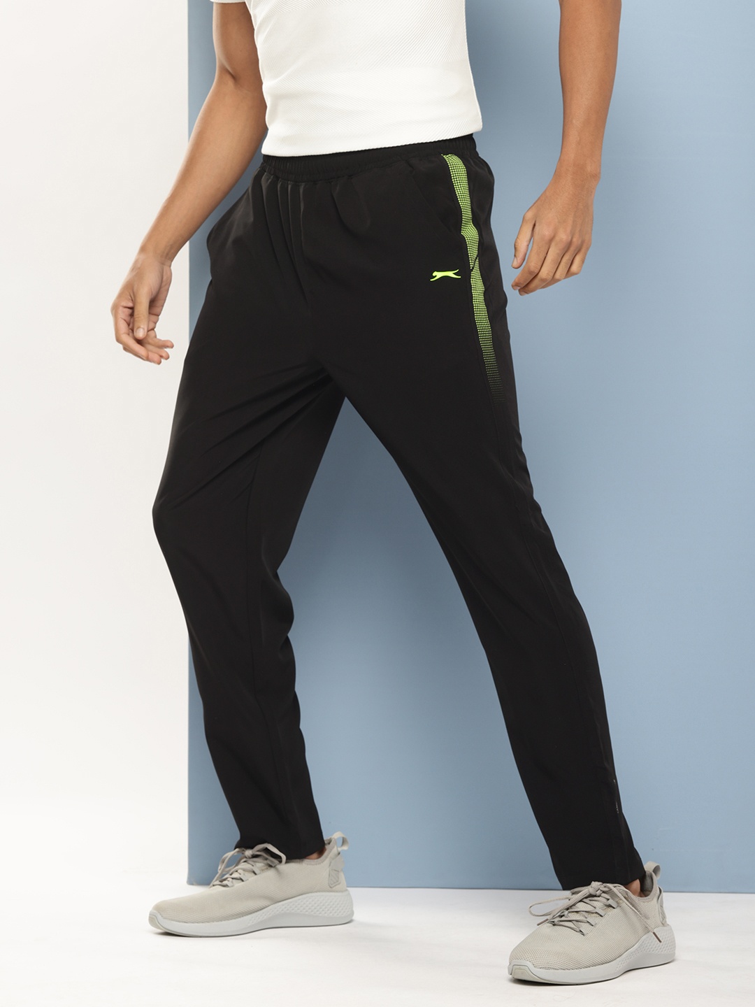 

Slazenger Men Regular Fit Track Pants, Black