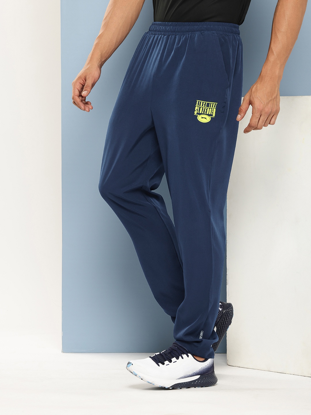 

Slazenger Men Regular Fit Ultra Dry Track Pants, Blue